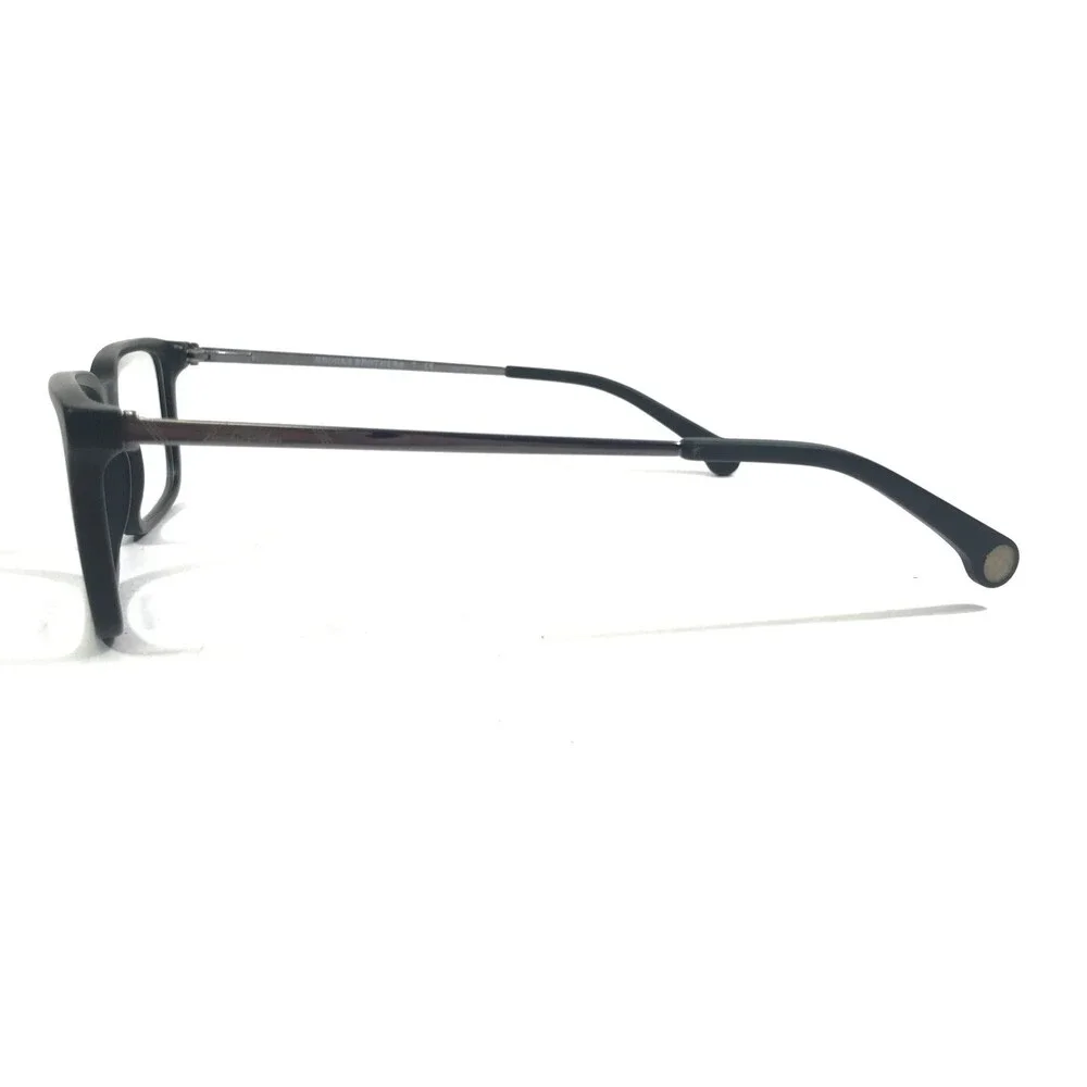 Brooks Brothers Eyeglasses Frames BB2030 6105 Black Grey Square 53-16-140
